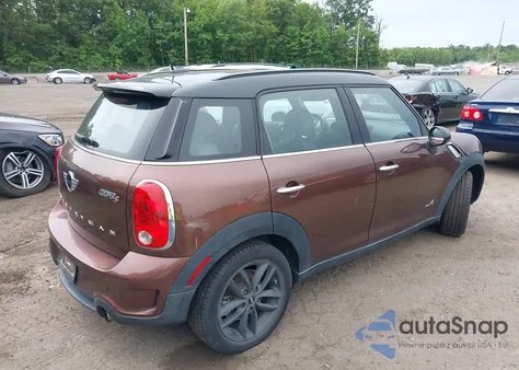 2014 Mini Countryman Cooper S z USA, uszkodzony, nr VIN WMWZC5C5XEWP38408